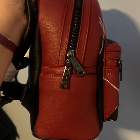 Justice League Flash DC Loungefly Mini Backpack in Great Condition - Picture 3 of 7